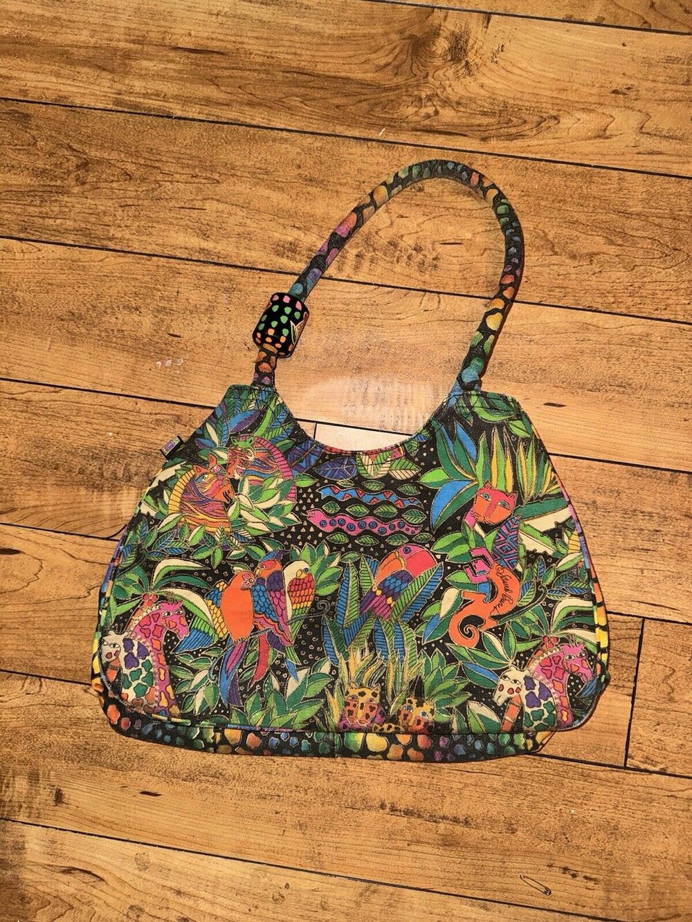 Laurel Burch Purse Animal Cat Jungle